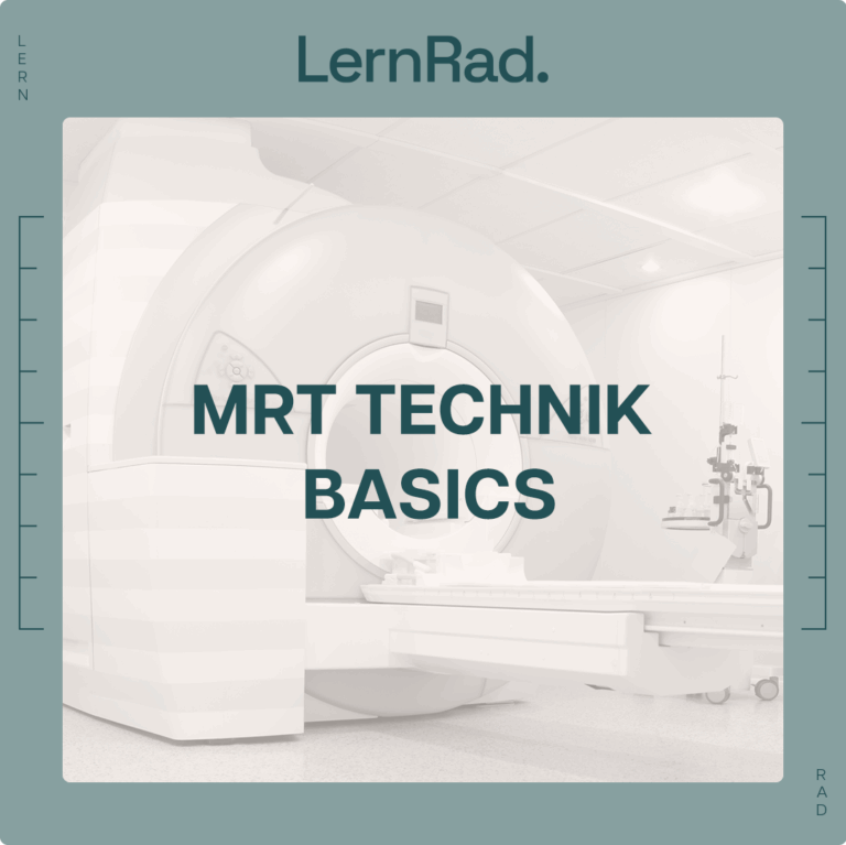 MRT Technik Basics